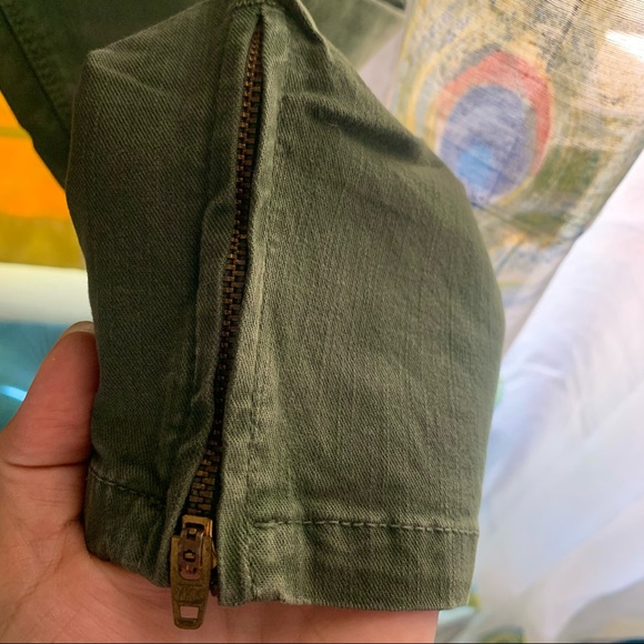ZARA Military-Green Denims - Picture 14 of 15